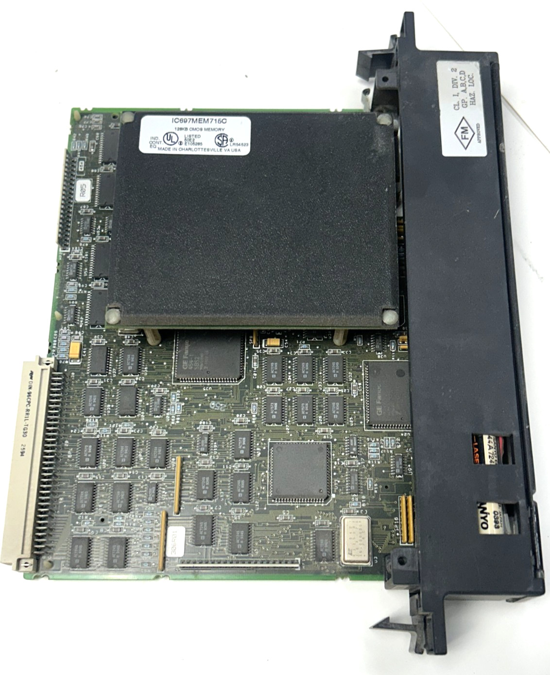 GE FANUC CMOS EXPANSION MEMORY MODULE 128KB 90-70 SERIES 5VDC