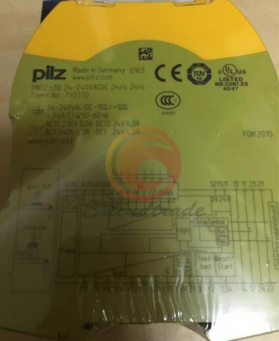 1PC Pilz PNOZ S30 750330 safety relay New