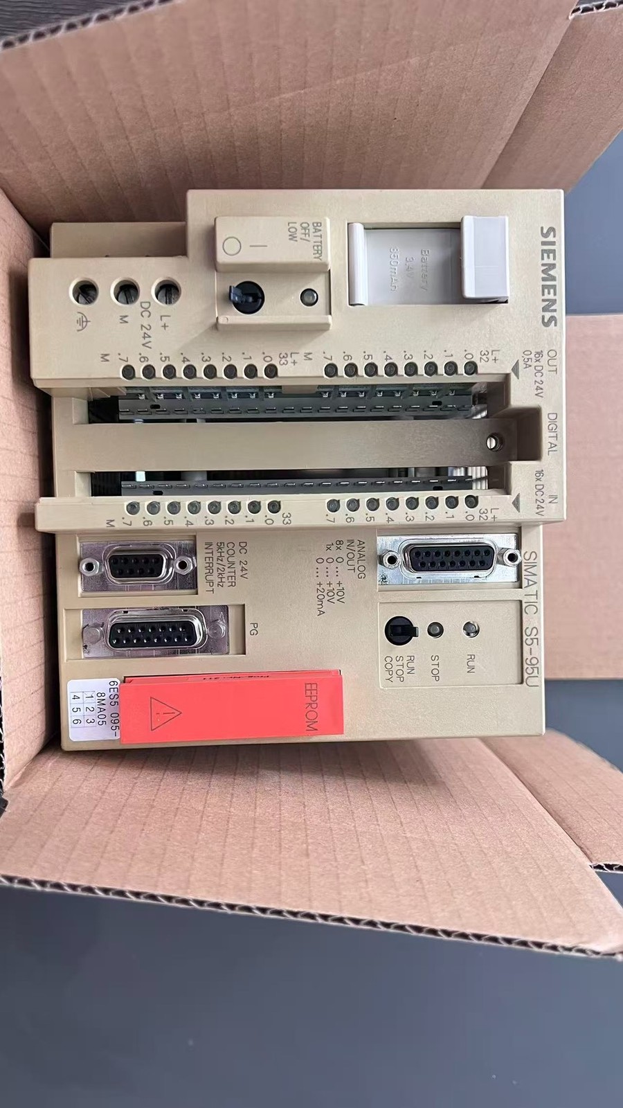 1PC New Siemens 6ES5095-8MA05 PLC Module Industrial Automation Fast Shipping