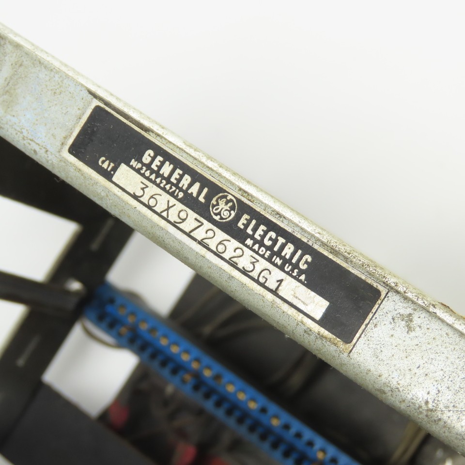 General Electric 36X972623G1 S-4 Regulator 4-Slot Rack Chassis