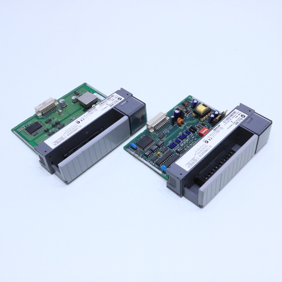 LOT OF (2) ALLEN BRADLEY 1746-NI4 SER A SER B ANALOG INPUT MODULES