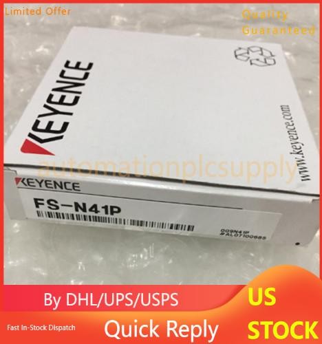One Keyence FS-N41P Fiber Amplifier Sensor New In Box US Free TAX US Free TAX