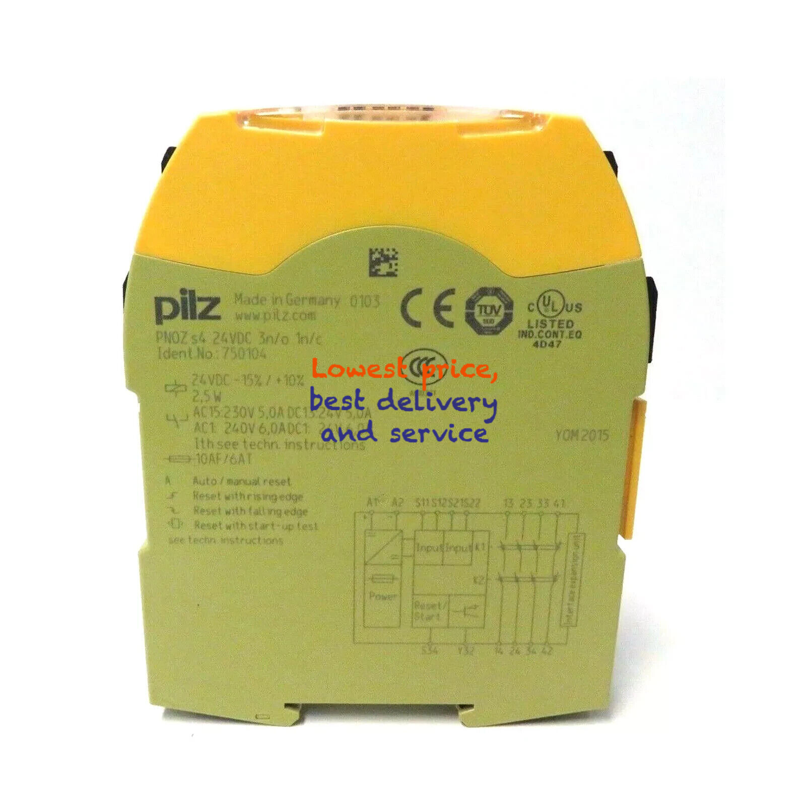 1PCS New PILZ PNOZ S4 751104 #F