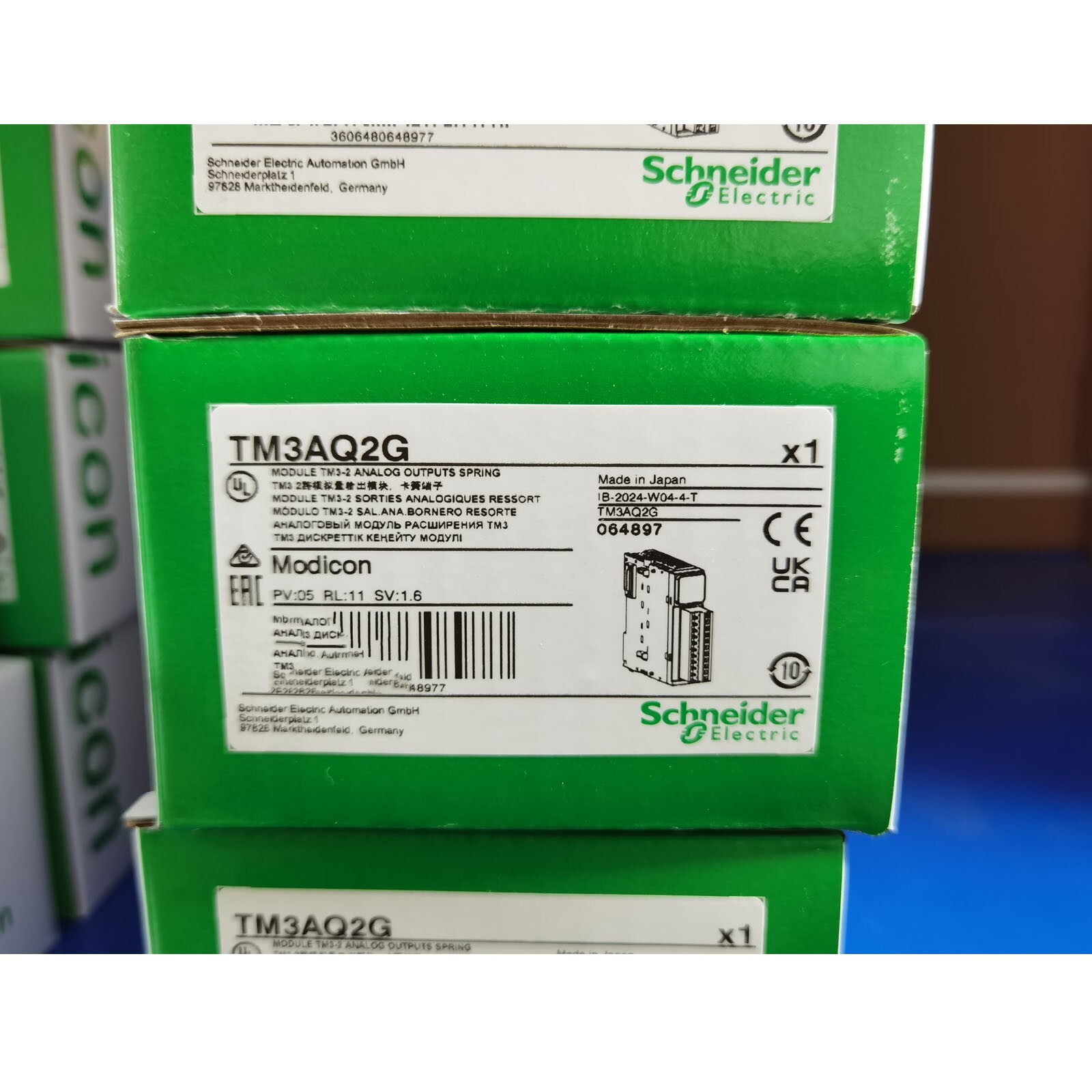 New Schneider TM3AQ2G PLC Module