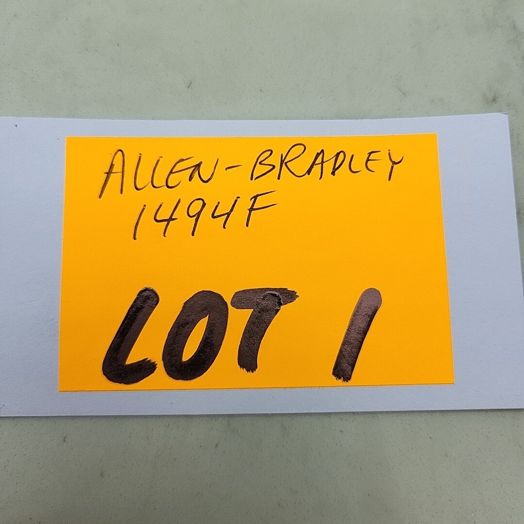 Allen-Bradley 1494F Disconnect Switch 60 Amp 600 Vac 250 Vdc *USED
