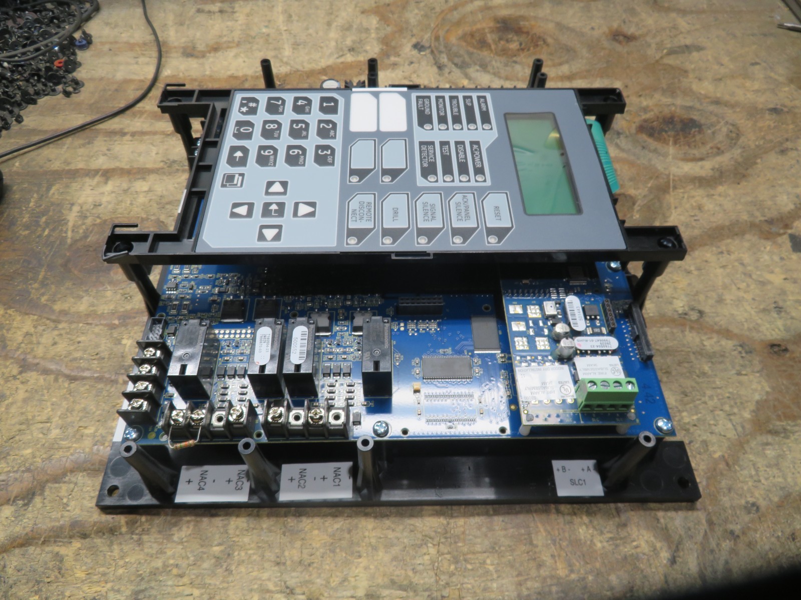 VIGILANT S3000 SUBASSEMBLY 3KAM BOARD COMPONENT FIRE ALARM CONTROL UNIT PANEL