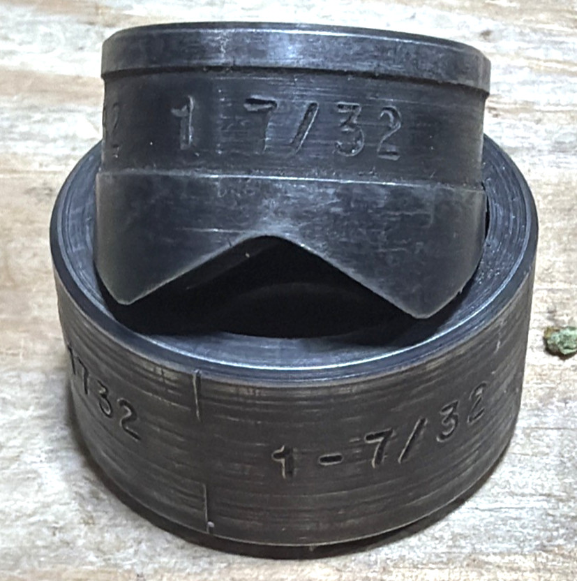 ENERPAC KD-1732~KP-1732 Knockout~Punch~Die ~ 1-7/32″