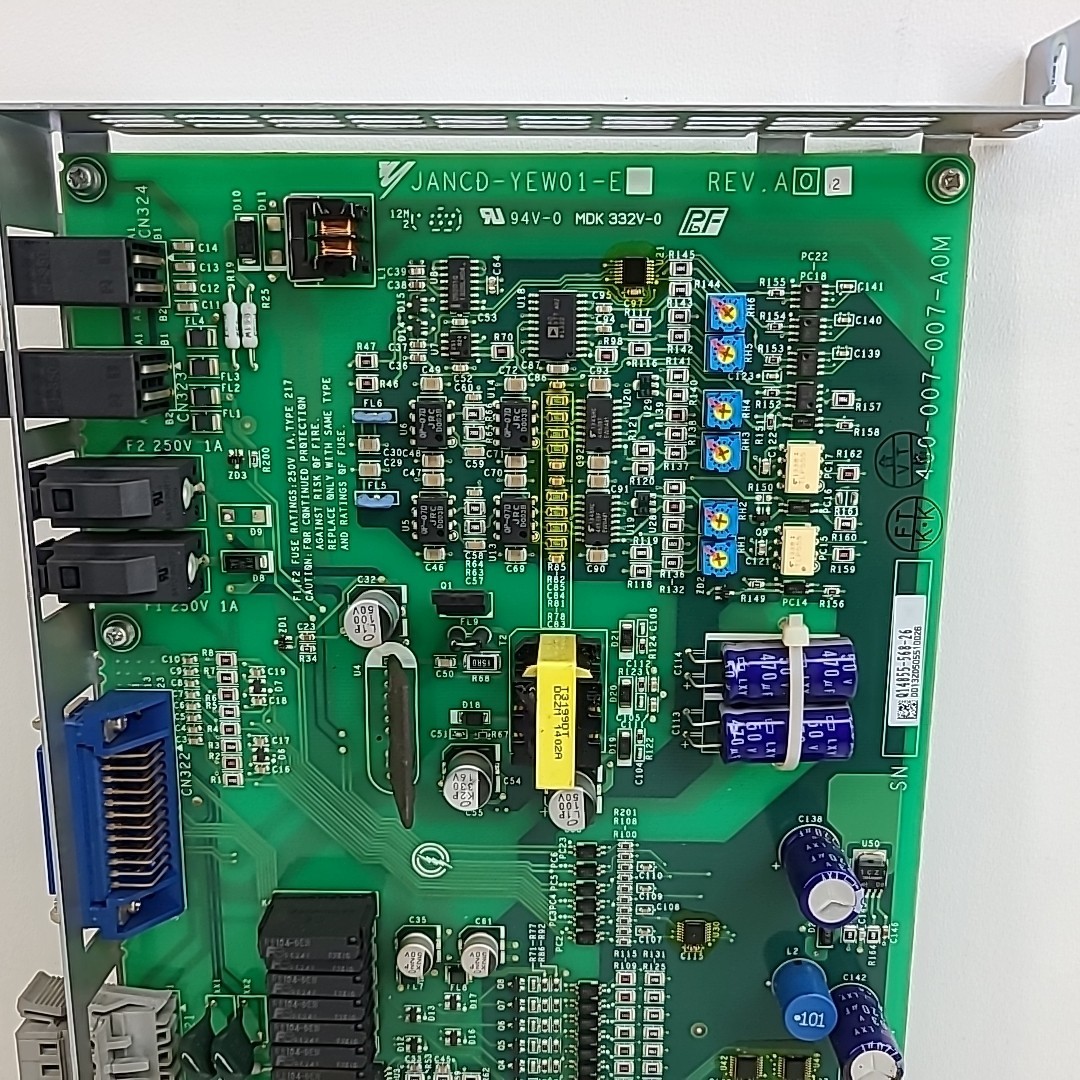 Yaskawa JANCD-YEW01-E Printed Circuit Board Control Interface PCB Card Rev A01