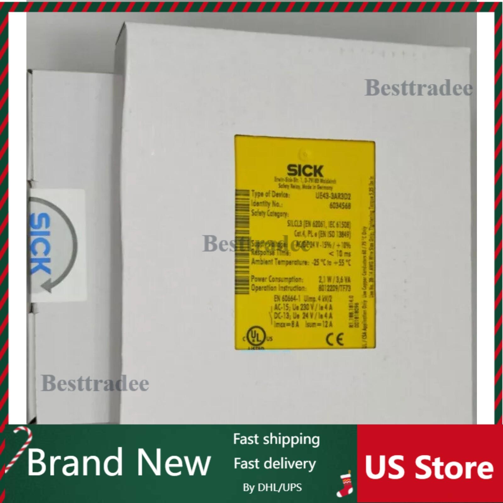 New SICK UE43-3AR3D2 6034568 UE433AR3D2 Safety Main Module Relays
