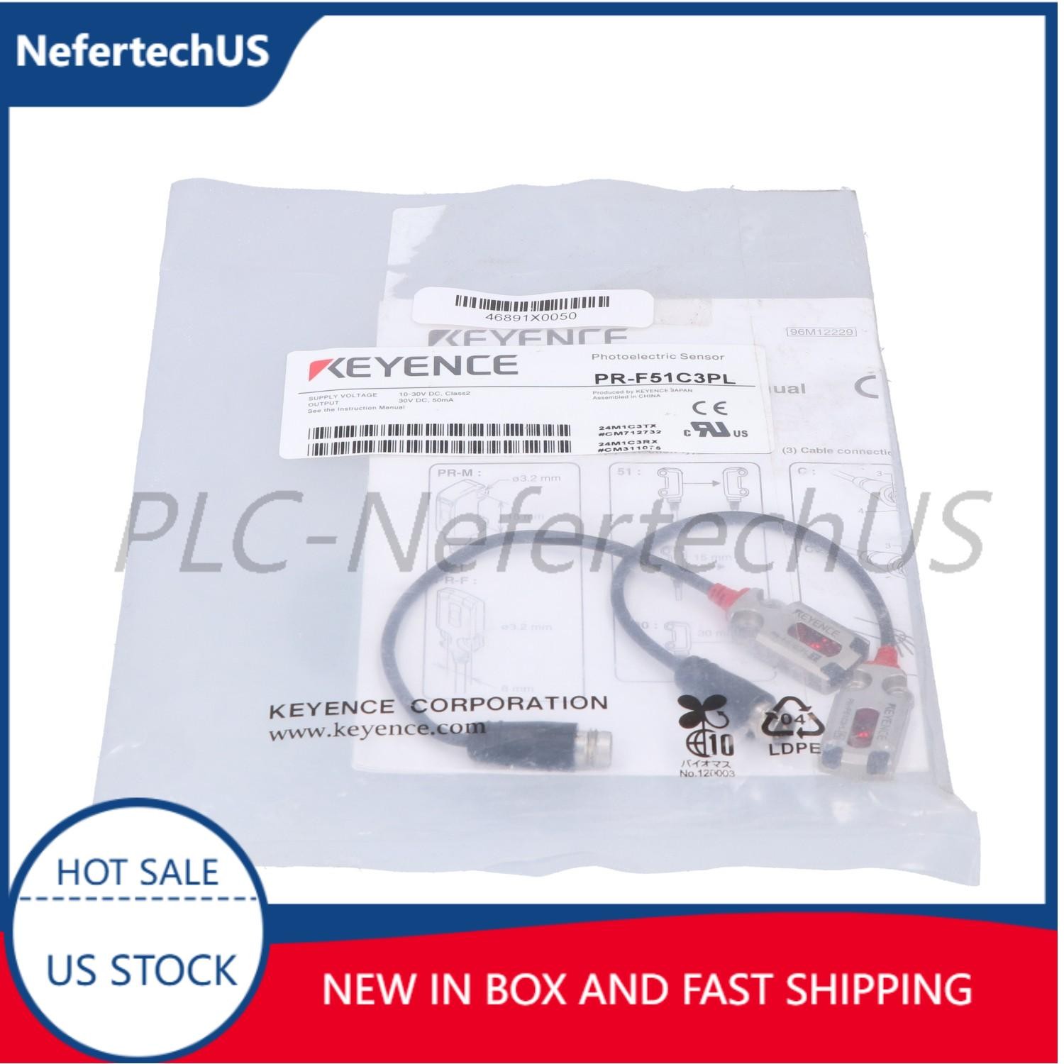 Keyence PR-F51C3PL New NFP Sealed