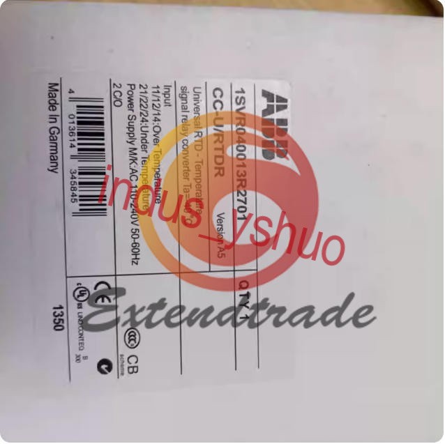 One New ABB CC-U/RTDR 1SVR040013R2701 110-240VAC signal converter