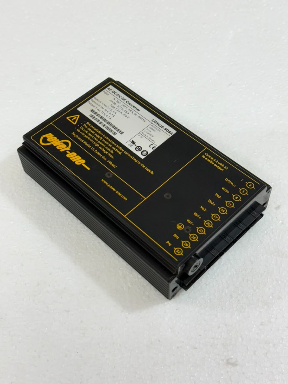 POWER ONE | LM3026-9D9A | AC-DC/DC-DC CONVERTER | TESTED OKAY , FAST SHIP