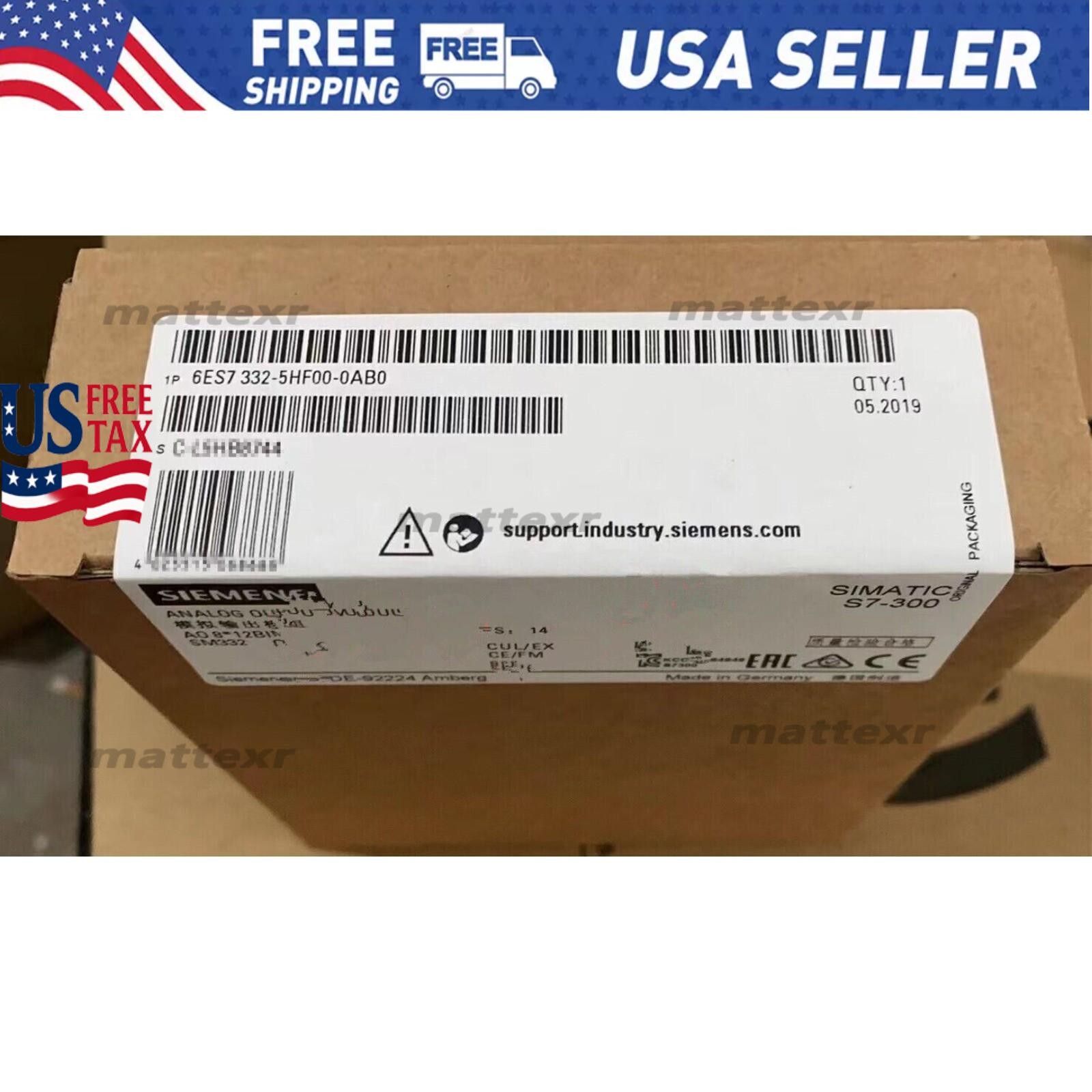 New Siemens 6ES7322-5HF00-0AB0 6ES73225HF000AB0 S7-300 Digital output SM 322