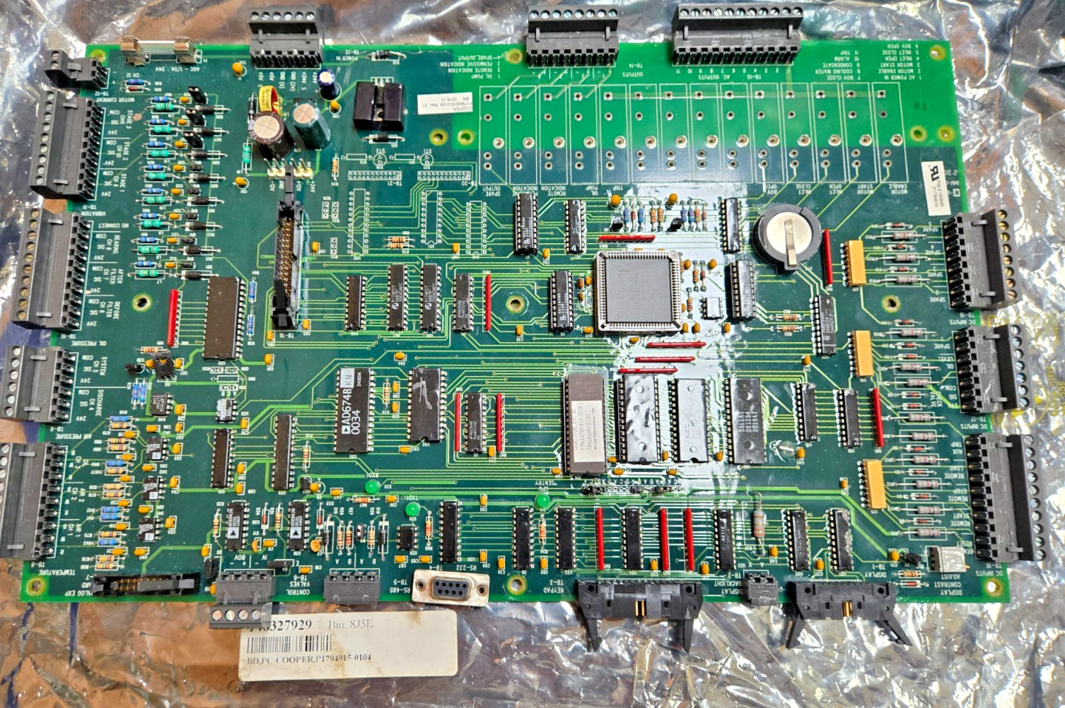 Cooper Turbocompressor P1794915-0104 Rev. 1 Quad2000 Logic Board NNB