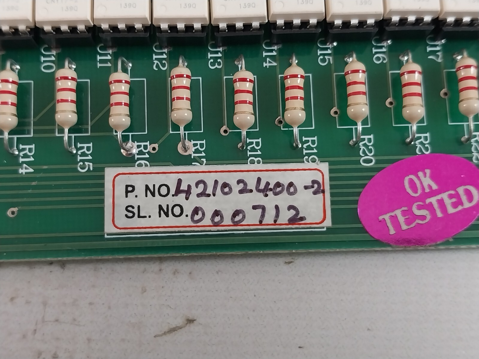 Procon IPC 2100 Input Card