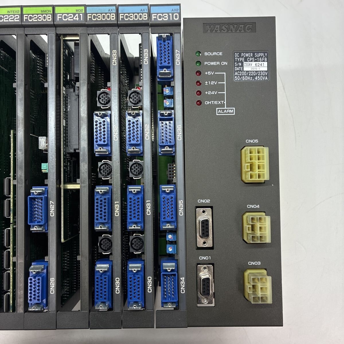 YASKAWA PLC Controller with CPS-16FB DC Power Supply Pulled from working machine