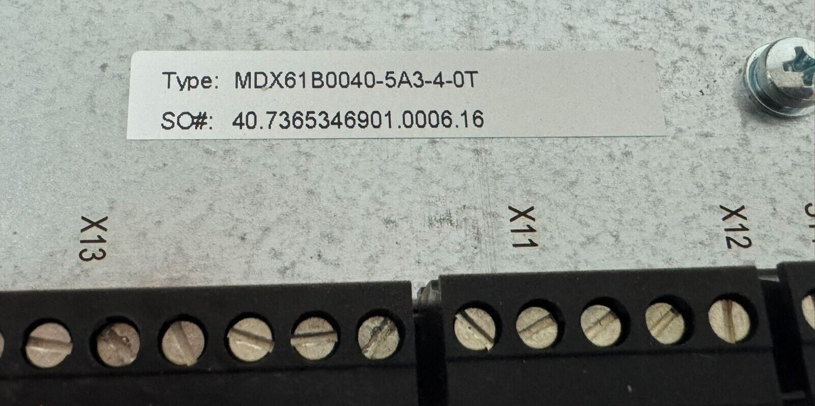 USED SEW EURODRIVE MDX61B0040-5A3-4-0T/DEH21B/DFE32B MOVIDRIVE MDX61B-00/0T
