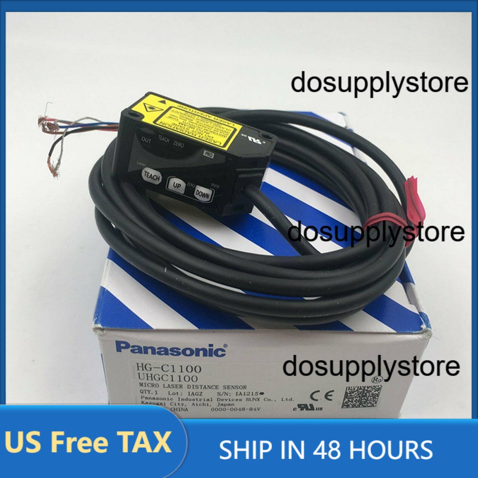 1pc NEW Panasonic Laser Displacement Sensor HG-C1100 In Box