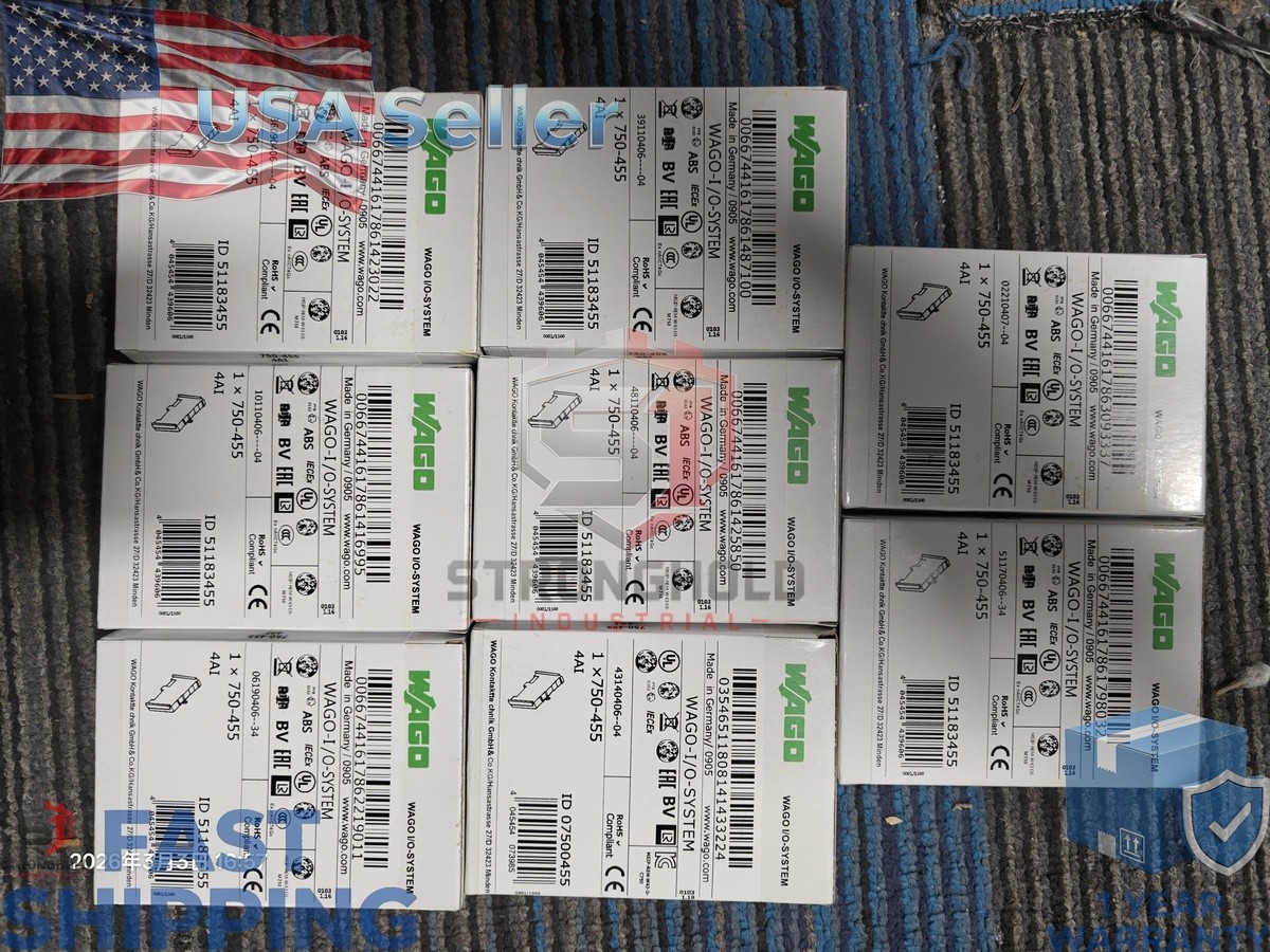 1PC New in box 750-455 Wago USA STOCK