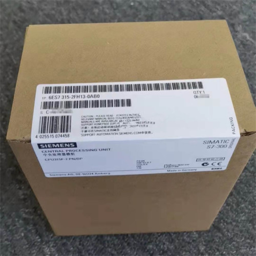 6ES7 315-2FH13-0AB0 SIEMENS S7-300 CPU315F-2 PN/DP 6ES7315-2FH13-0AB0 2FH13-OABO