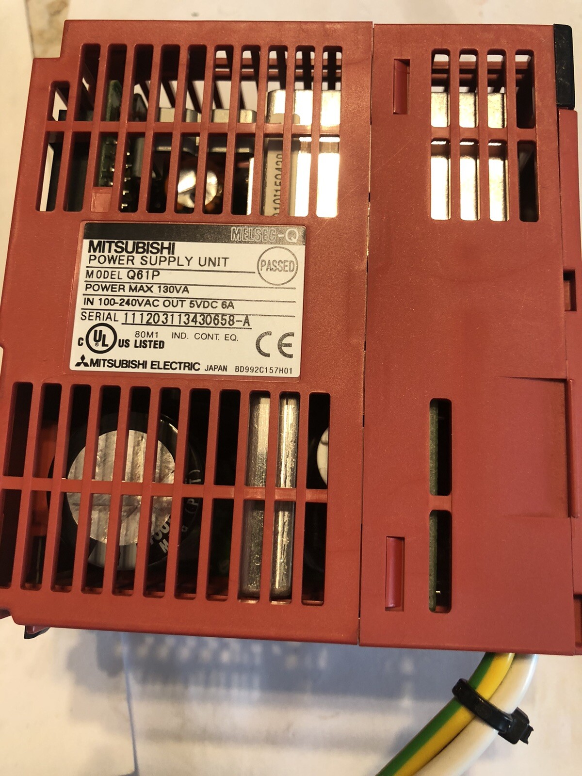 MITSUBISHI MELSEC POWER SUPPLY PLC MODULE Q61P Q61P-A2