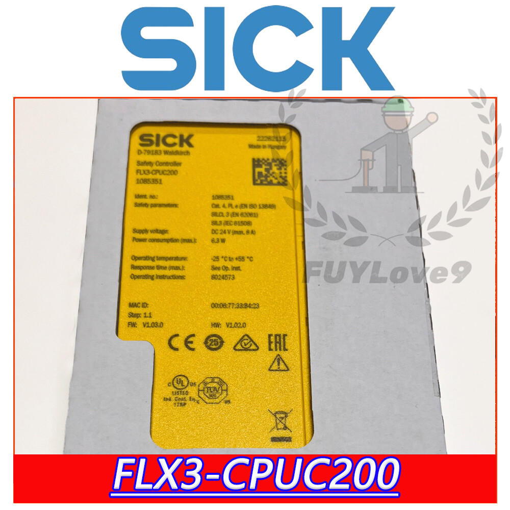high quality SICK FLX3-CPUC200 SAFETY CONTROLLER 1085351 Brand New
