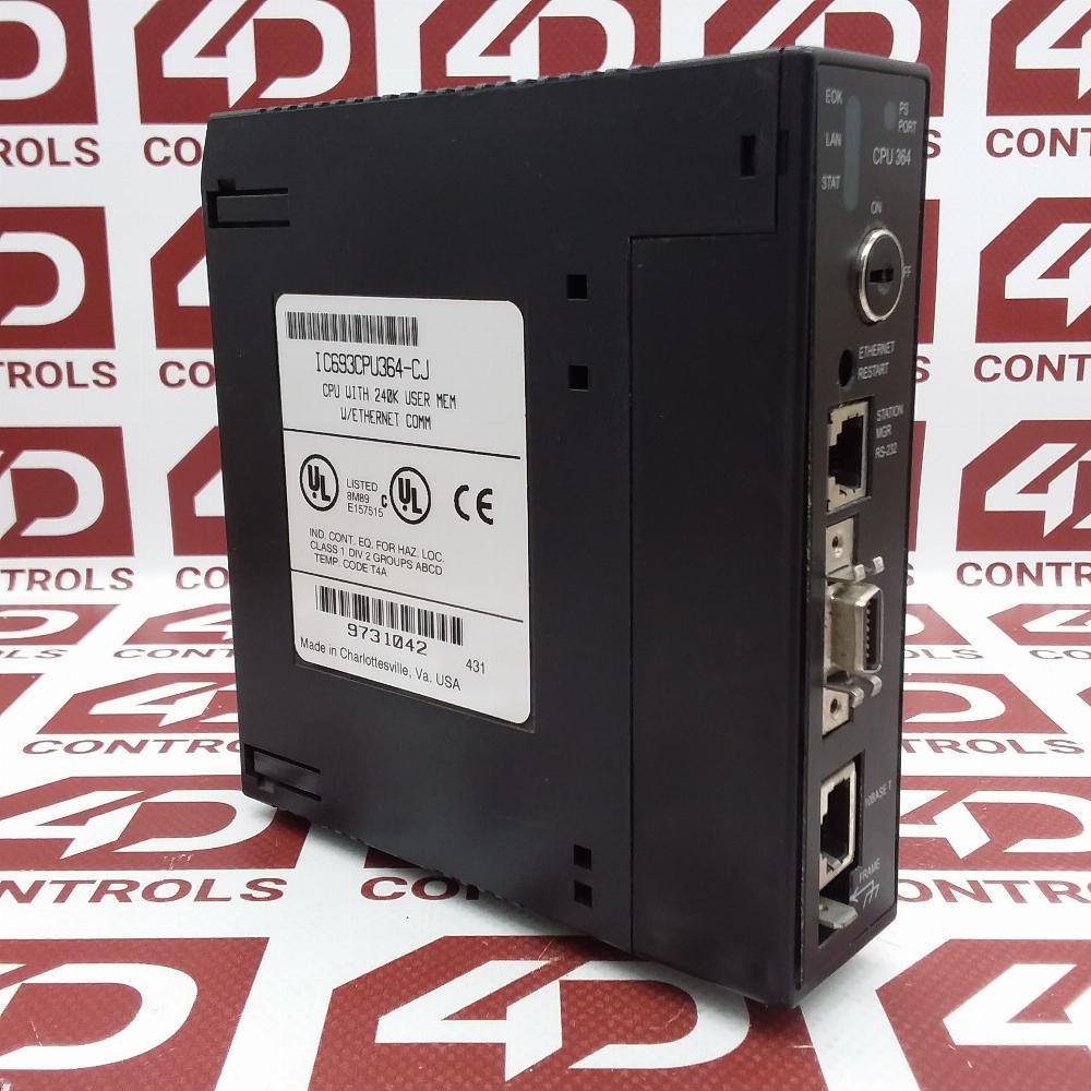 IC693CPU364 | GE Fanuc | CPU Module, 240KB Memory, Used (UPP), CJ