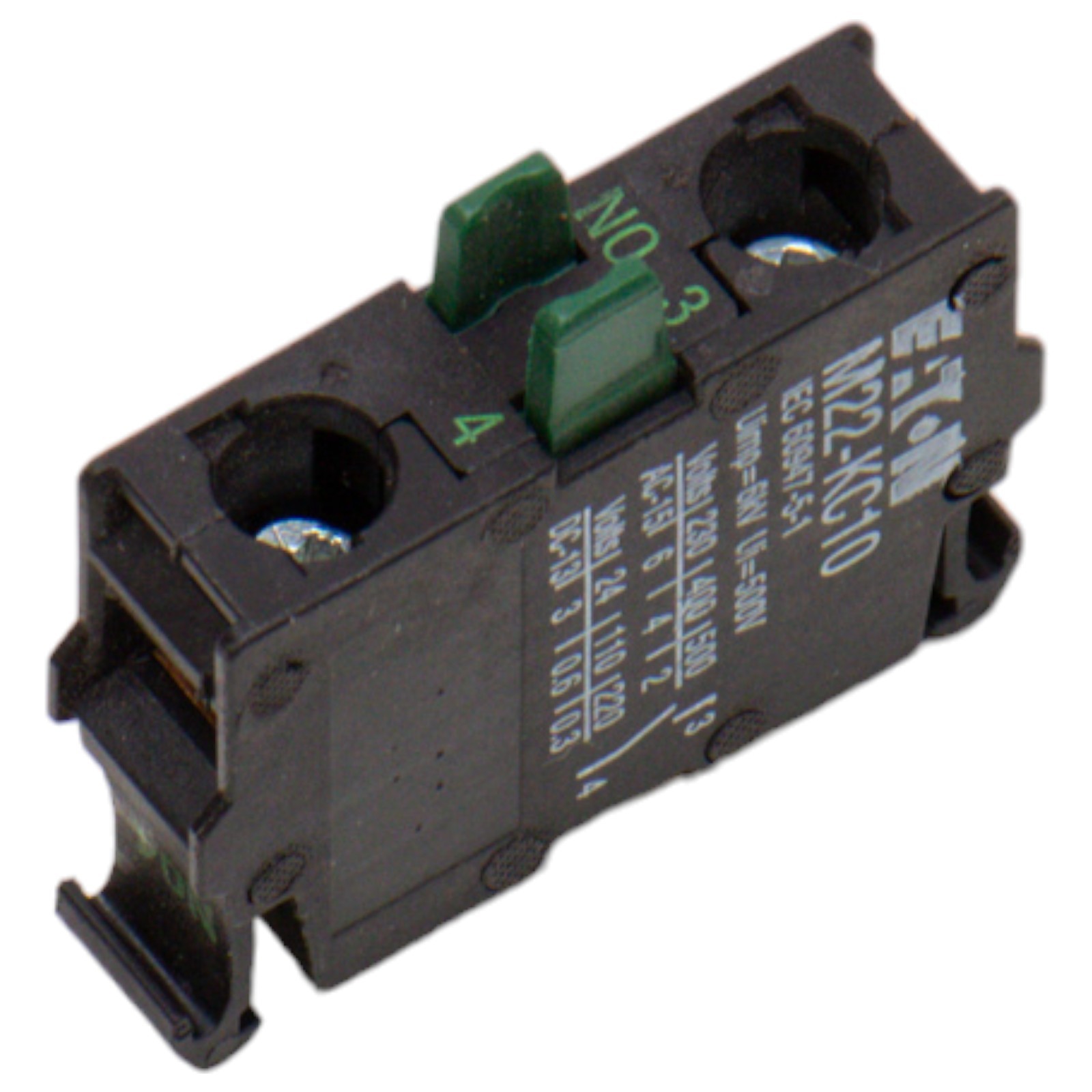 EATON MC22-KC10, Contact block 6A 500V, MC22-KC10, MC22KC10, Not Applicable U…