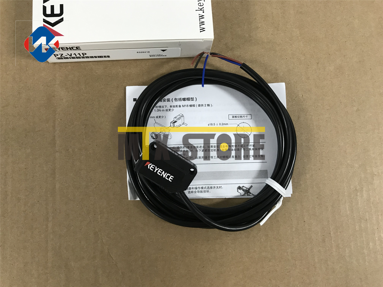 1QTY New PZ-V11P PZ V11P Keyence Brand new ones Photoelectric Sensor