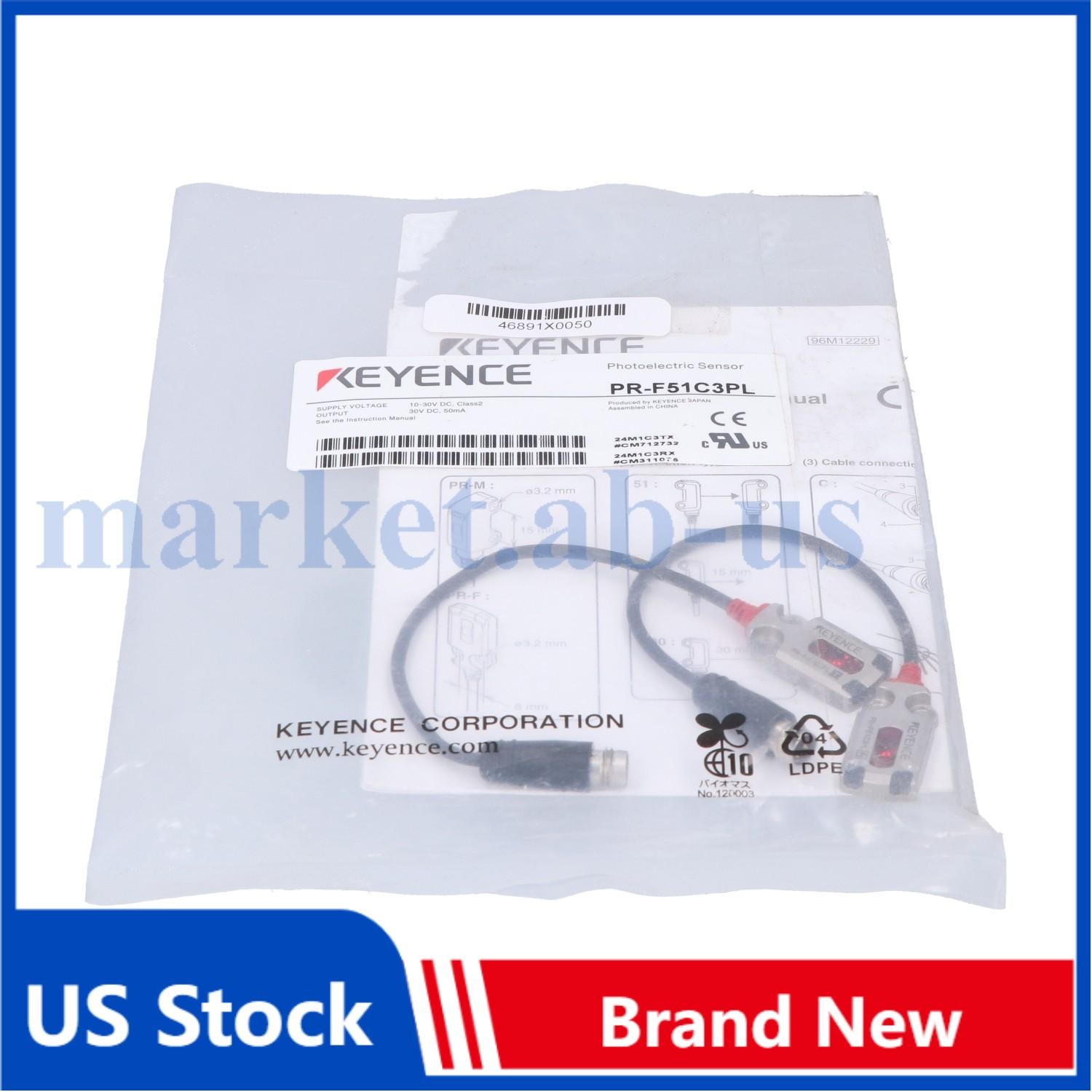 Keyence PR-F51C3PL New NFP Sealed