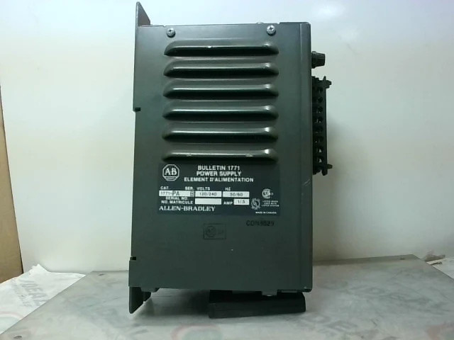 Allen Bradley 1771-PA /B PLC5 Power Supply INPUT 75VA 120/240V 1/.5A 60/50Hz-Rec