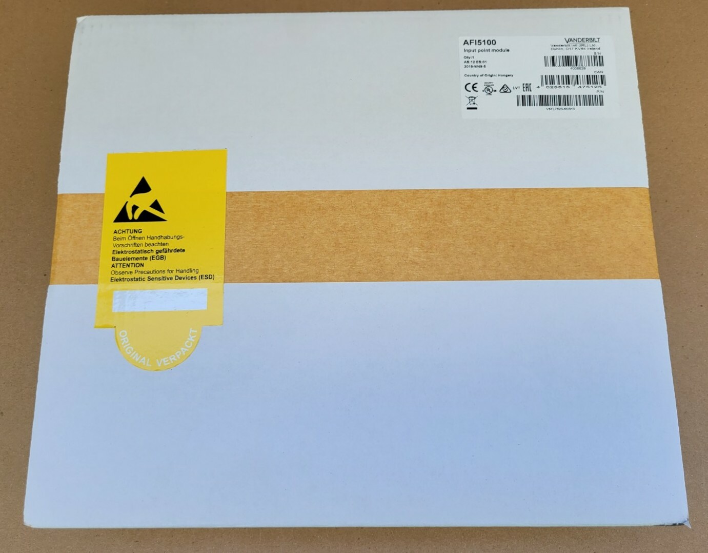 Siemens AFI5100 SIPASS Integrated Input Point Module – Vanderbuilt – NEW/SEALED