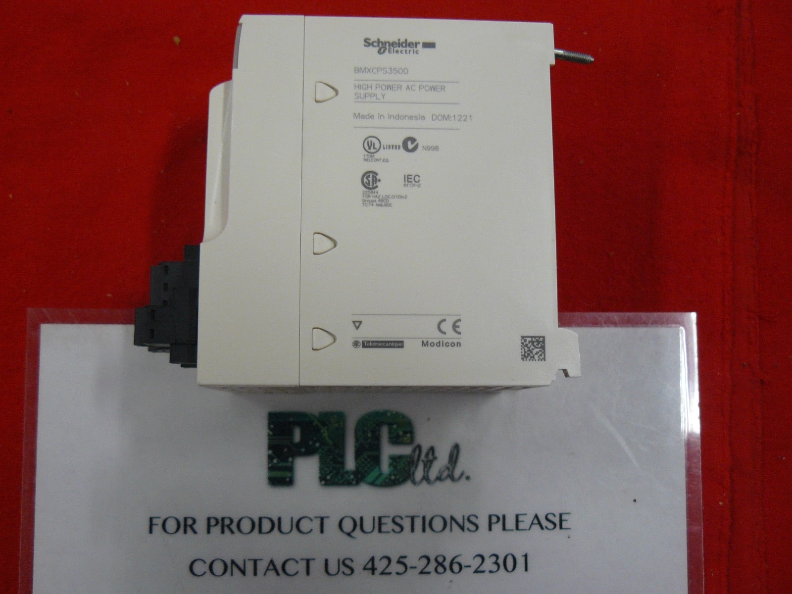BMXCPS3500 Used Tested Schneider Electric Modicon BMX-CPS-3500
