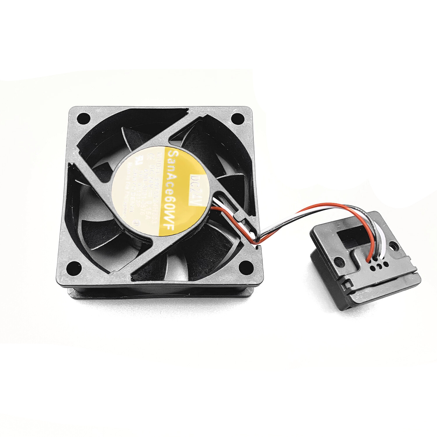 New 3-Wires 24V 0.15A Cooling Fan 9WF0624H603 Black For FANUC A90L-0001-0576 USA