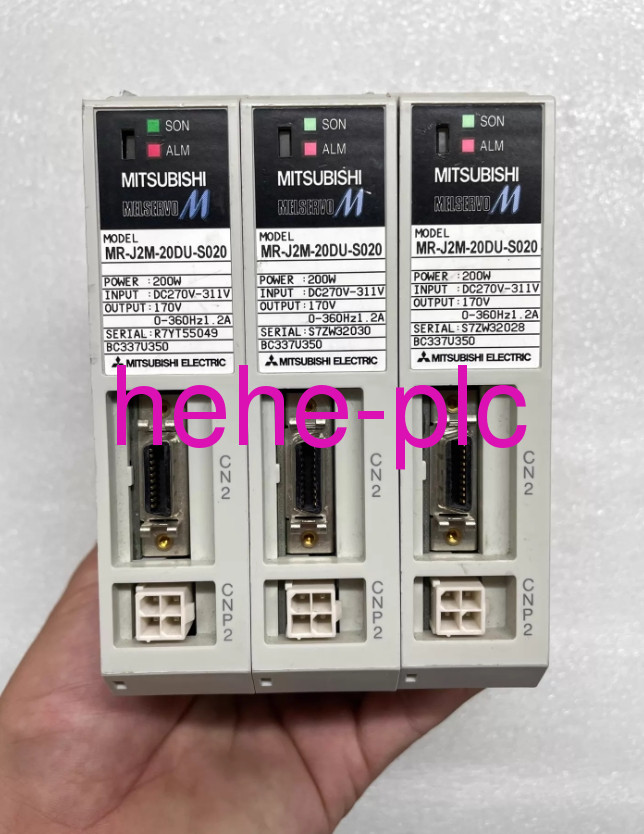 1PC Used MR-J2M-20DU-S020 Servo Drive Mitsubishi Free Shipping FEDEX *Y