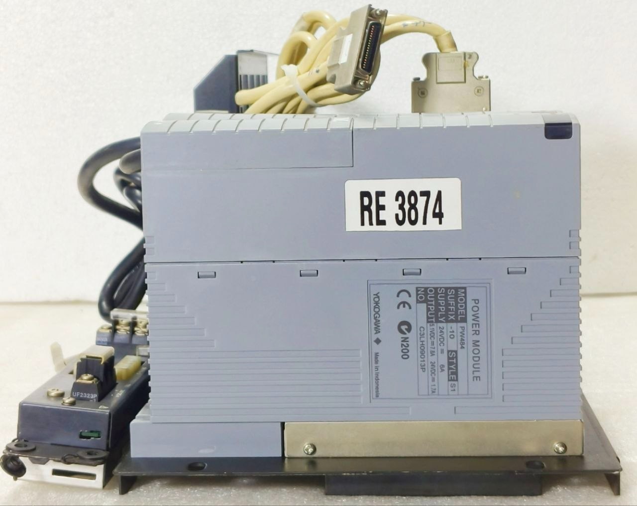 YOKOGAWA AFV10D FIELD CONTROL UNIT WITH PW484,CP451,EC401,ADV551,ADV151 MODULES