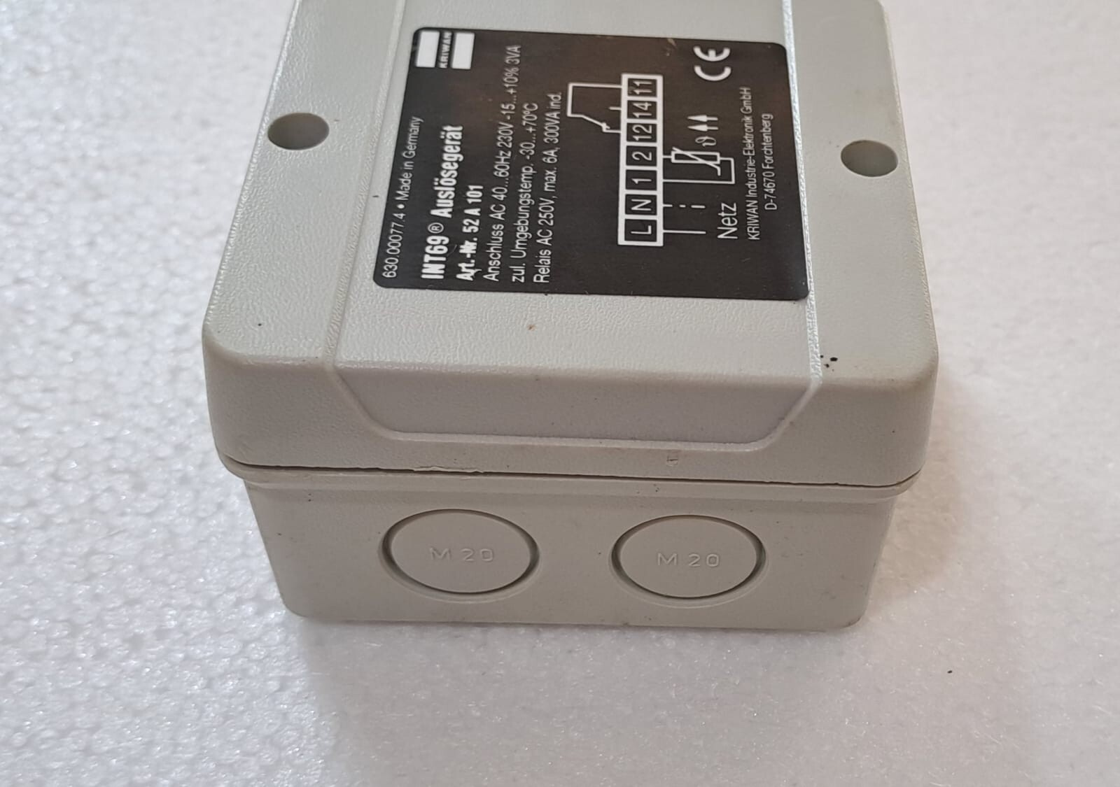 KRIWAN INT69 MOTOR PROTECTION