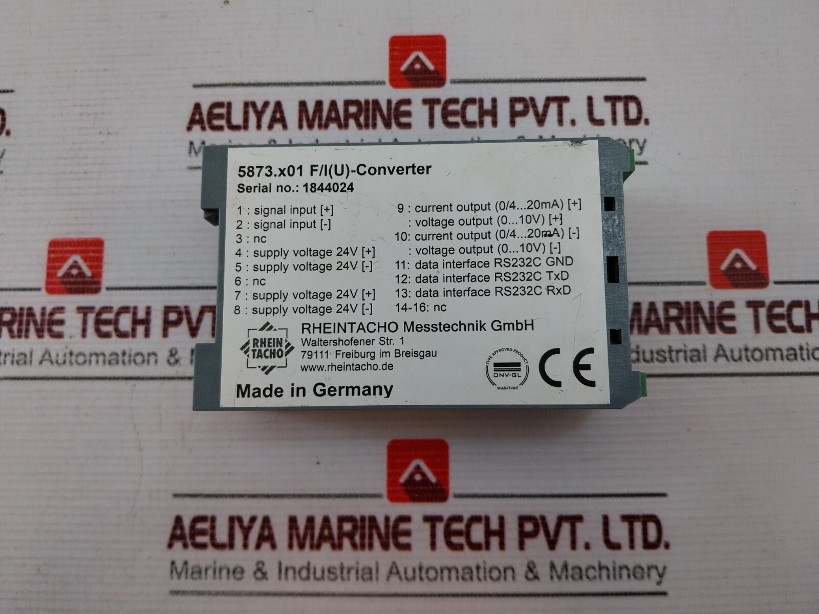 RHEINTACHO 5873.X01 Converter 24V