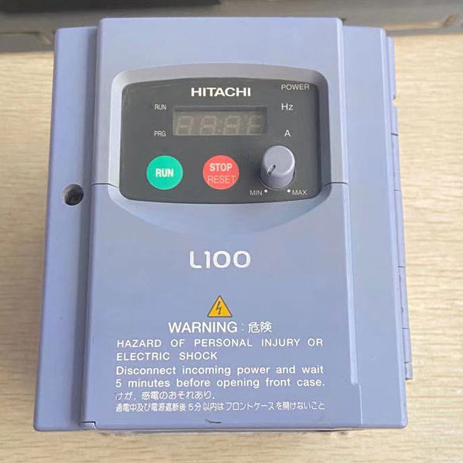 ONE USED HITACHI L100-007NFE Inverter 220V 0.75KW Free shipping#LJ