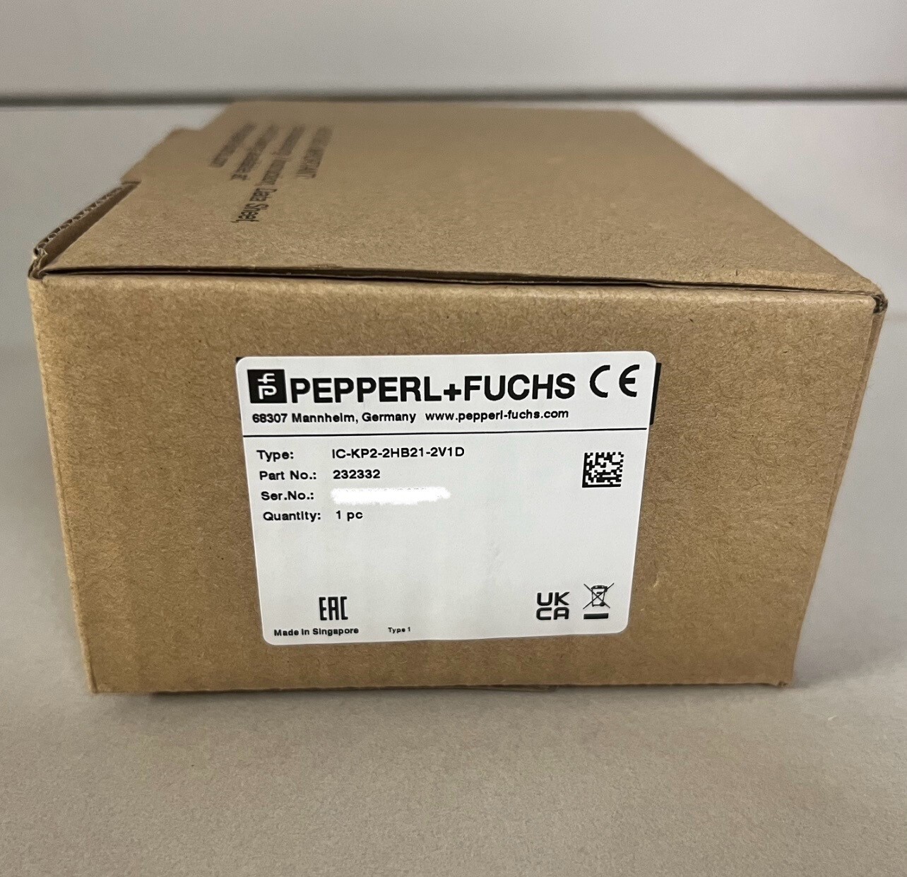 IC-KP2-2HB17-2V1D Pepperl+Fuchs sensor