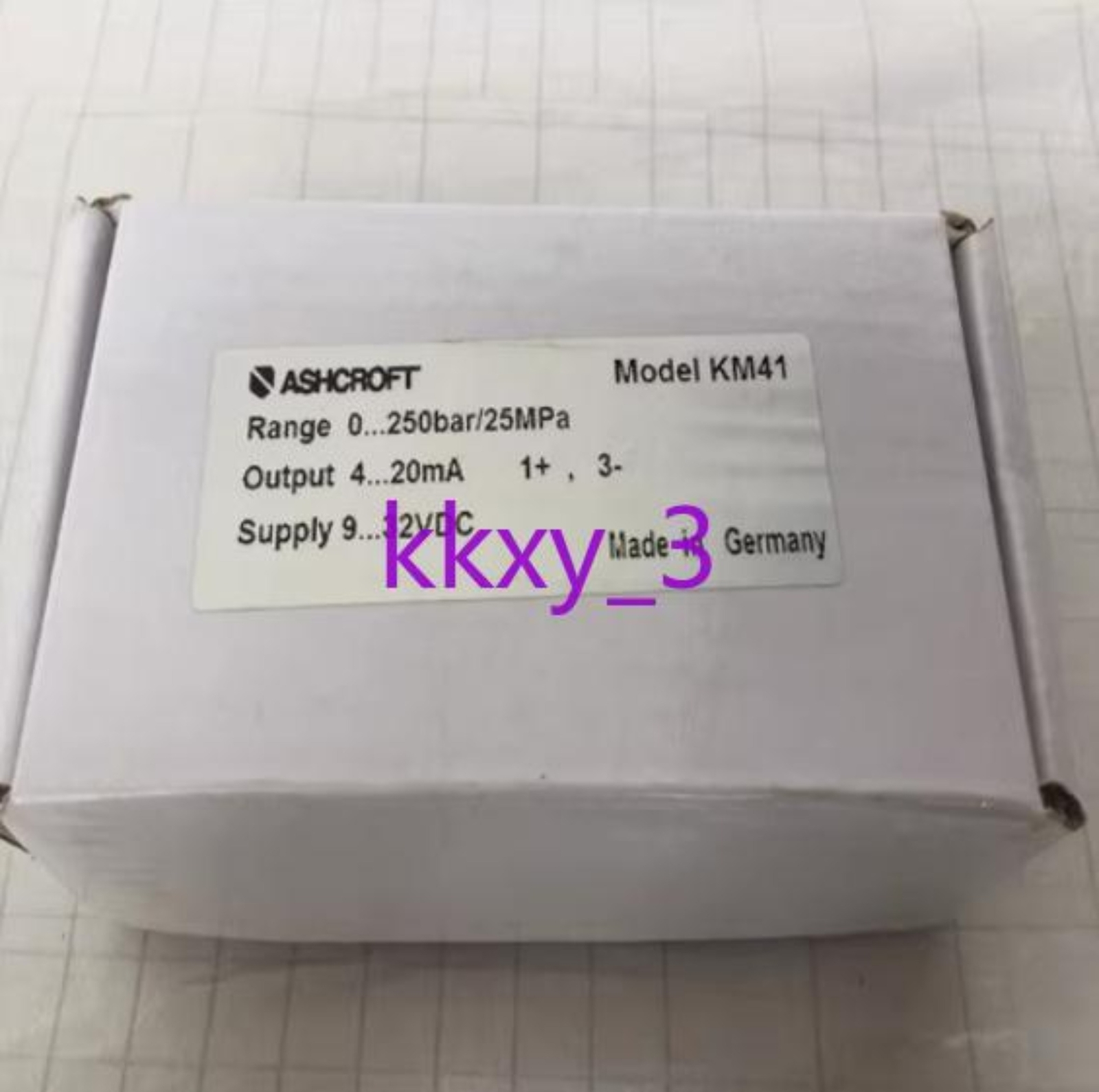1 PCS NEW IN BOX ASHCROFT pressure sensor KM41 250Bar 0-10V 12-32VDC