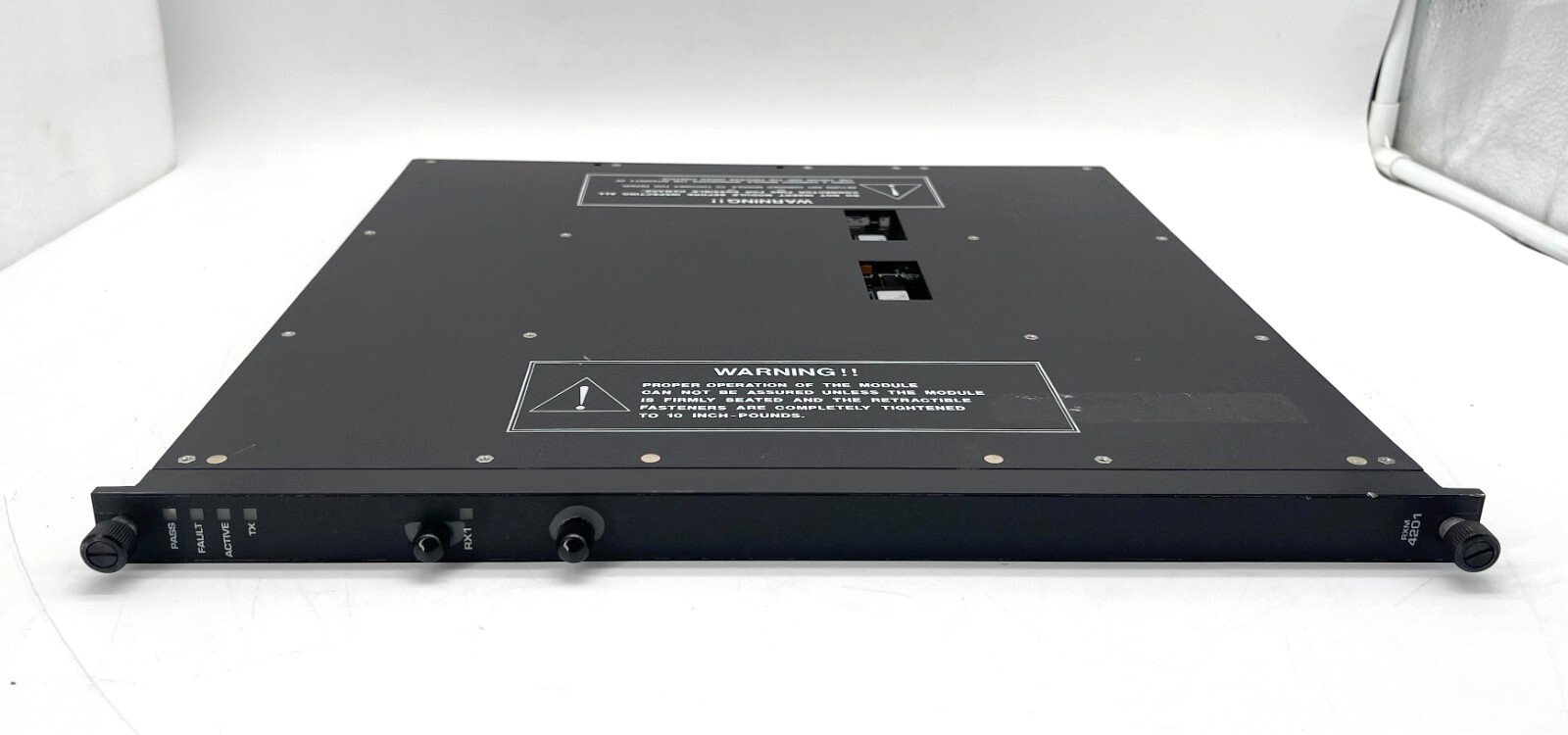 TRICONEX INVENSYS RXM 4201 REMOTE EXTENDER FIBER OPTIC MODULE