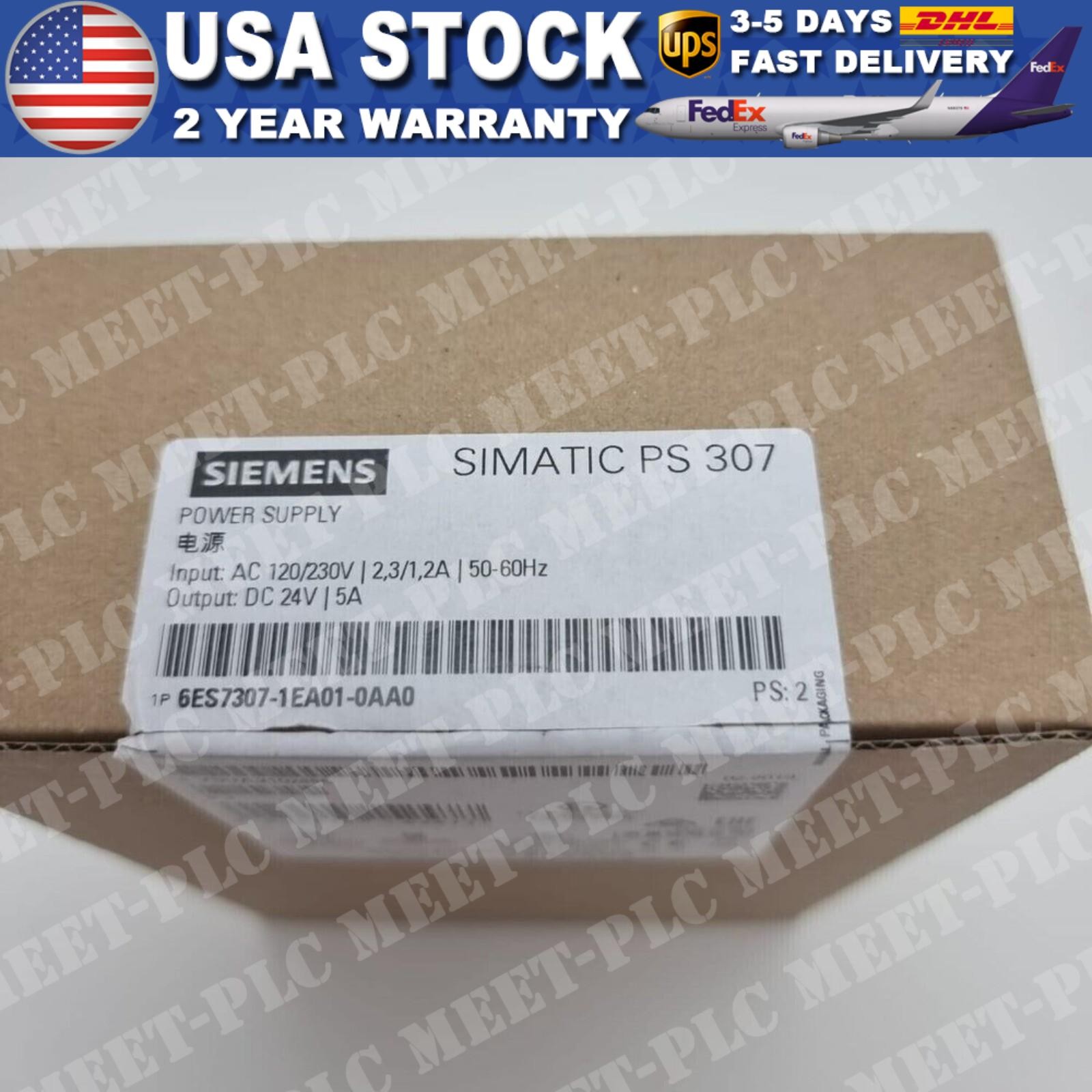 Siemens 6ES7307-1EA01-0AA0 Power Supply 6ES7307-1EA01-0AA0 New In Box Fast Ship