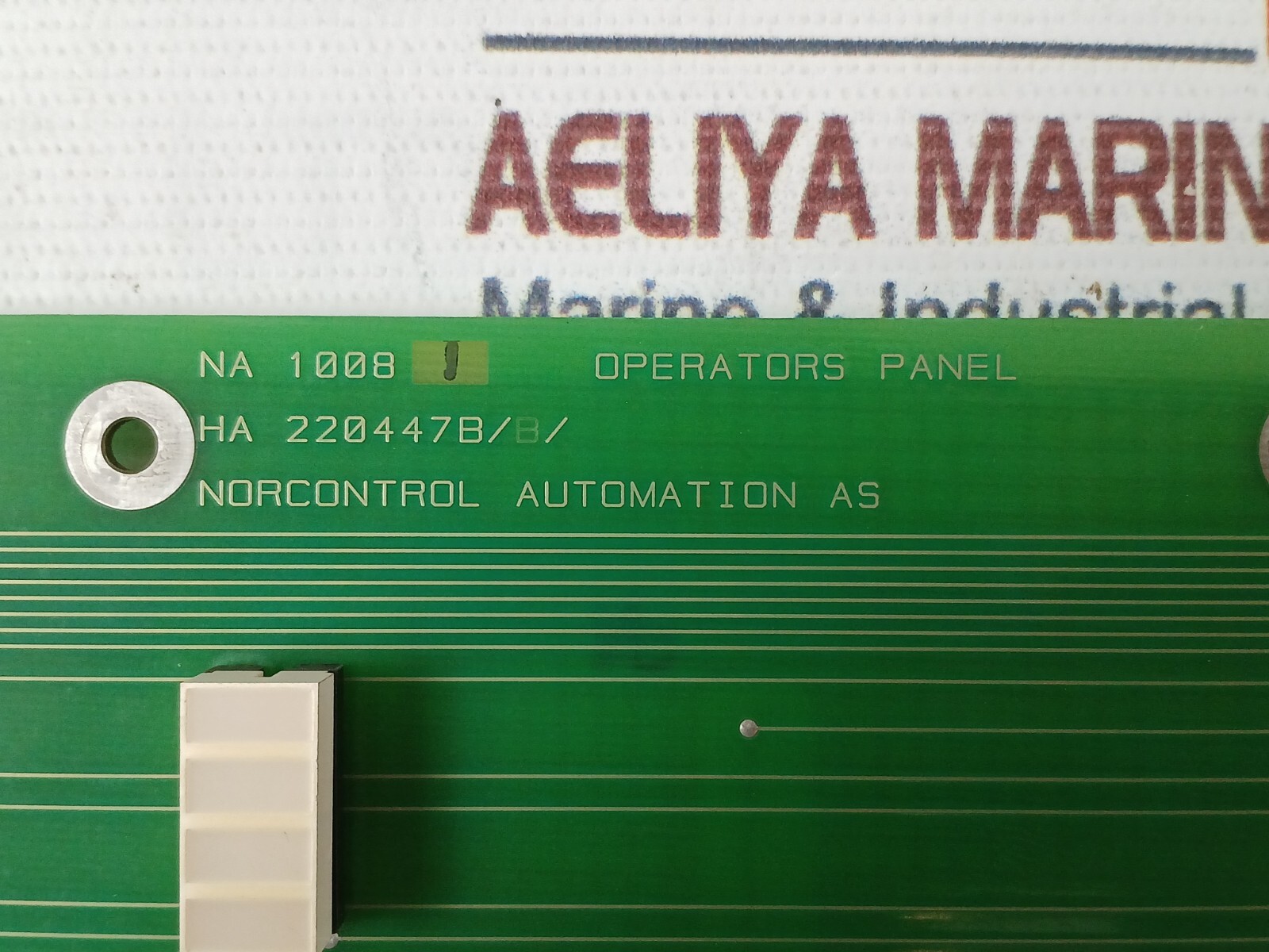 NORCONTROL AUTOMATION NA 1008 1 Operator Panel AU-343 HA 220447B/B