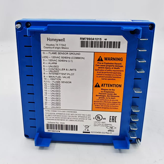 100%New&Genuine Honeywell RM7890A1015 Automatic Programe Burner Control-US Stock