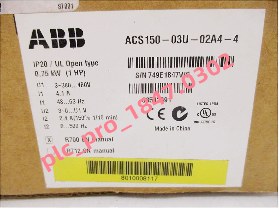 1PC Brand New ABB ACS150-03U-02A4-4 Inverter Drive ACS150-03U-02A4-4 Fast ship