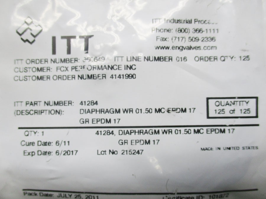 ITT 41284 NSMP