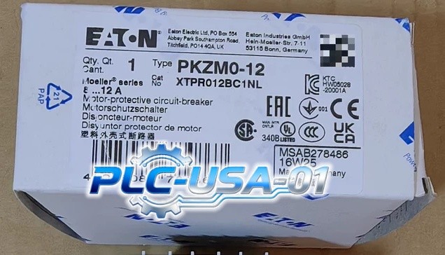 1PCS Brand New EATON MOELLER PKZM0-12 Protection Breaker 8-12A Fast delivery