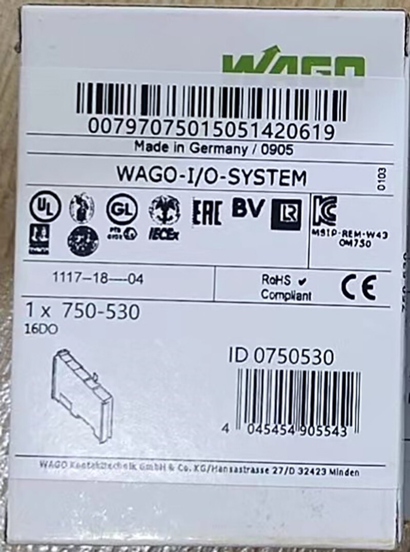 NEW WAGO 750-530 Module