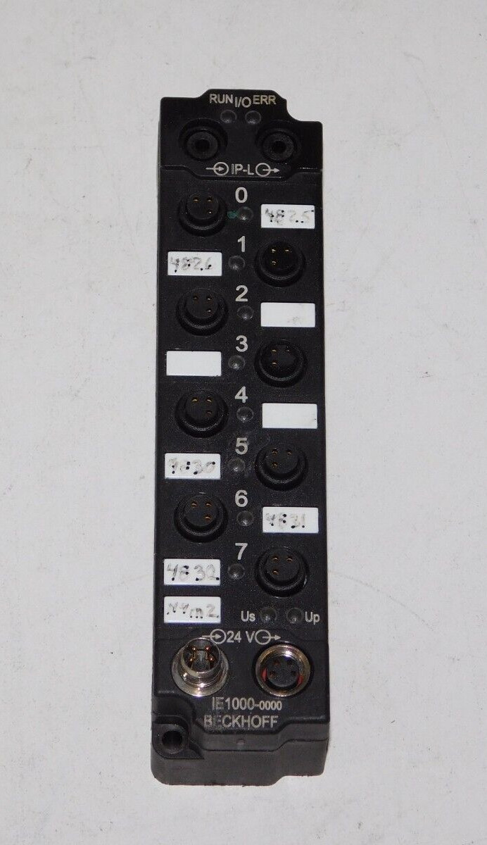 Beckhoff IE1000-0000 8 Channel Digital Input Extension Box Unit PLC Module